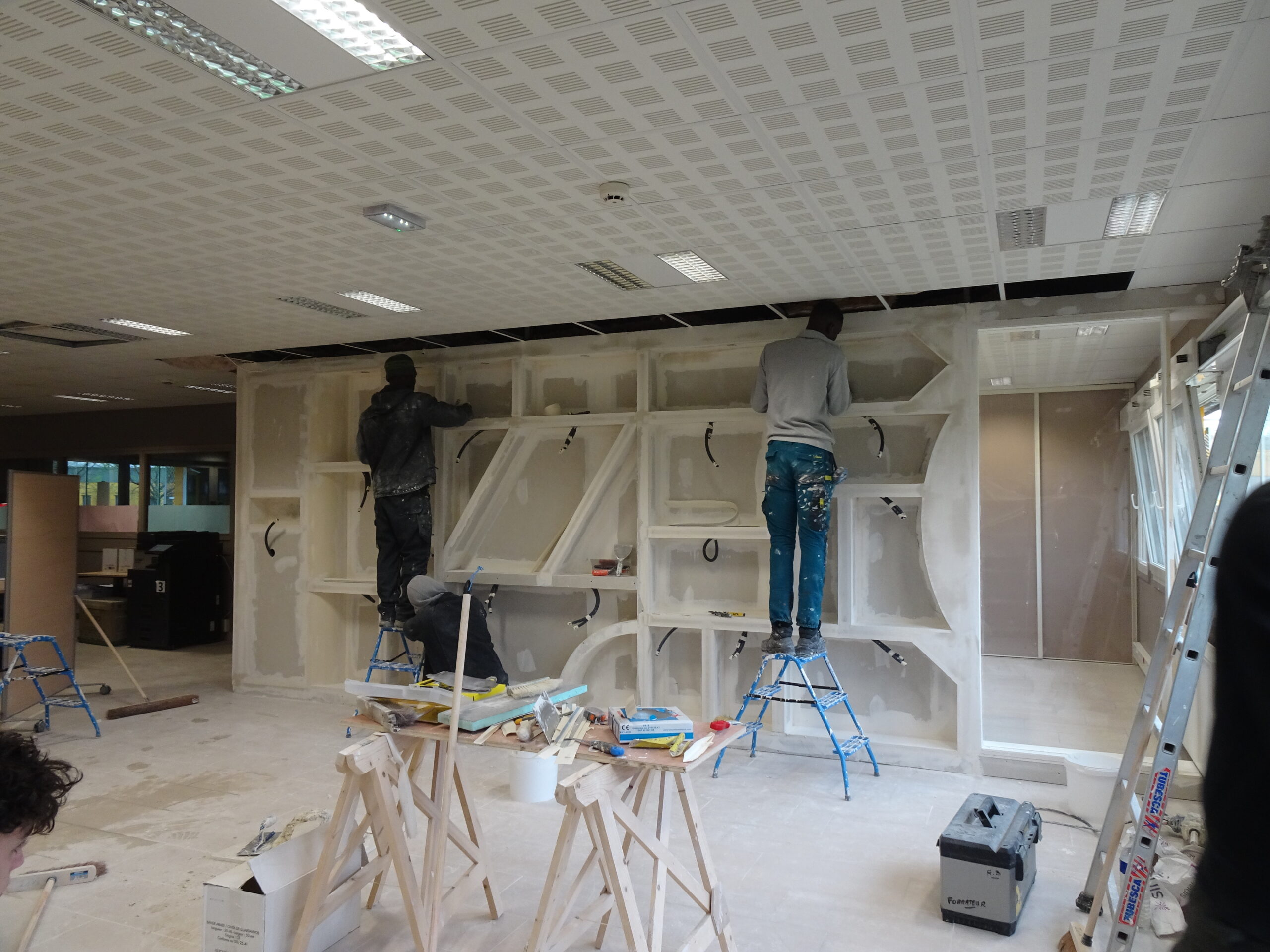 Redonner vie à un espace : le pari d’un centre de ressources en mutation dans un CFA BTP